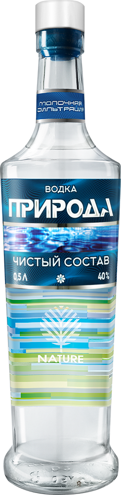Водка «Природа. Чистый состав»